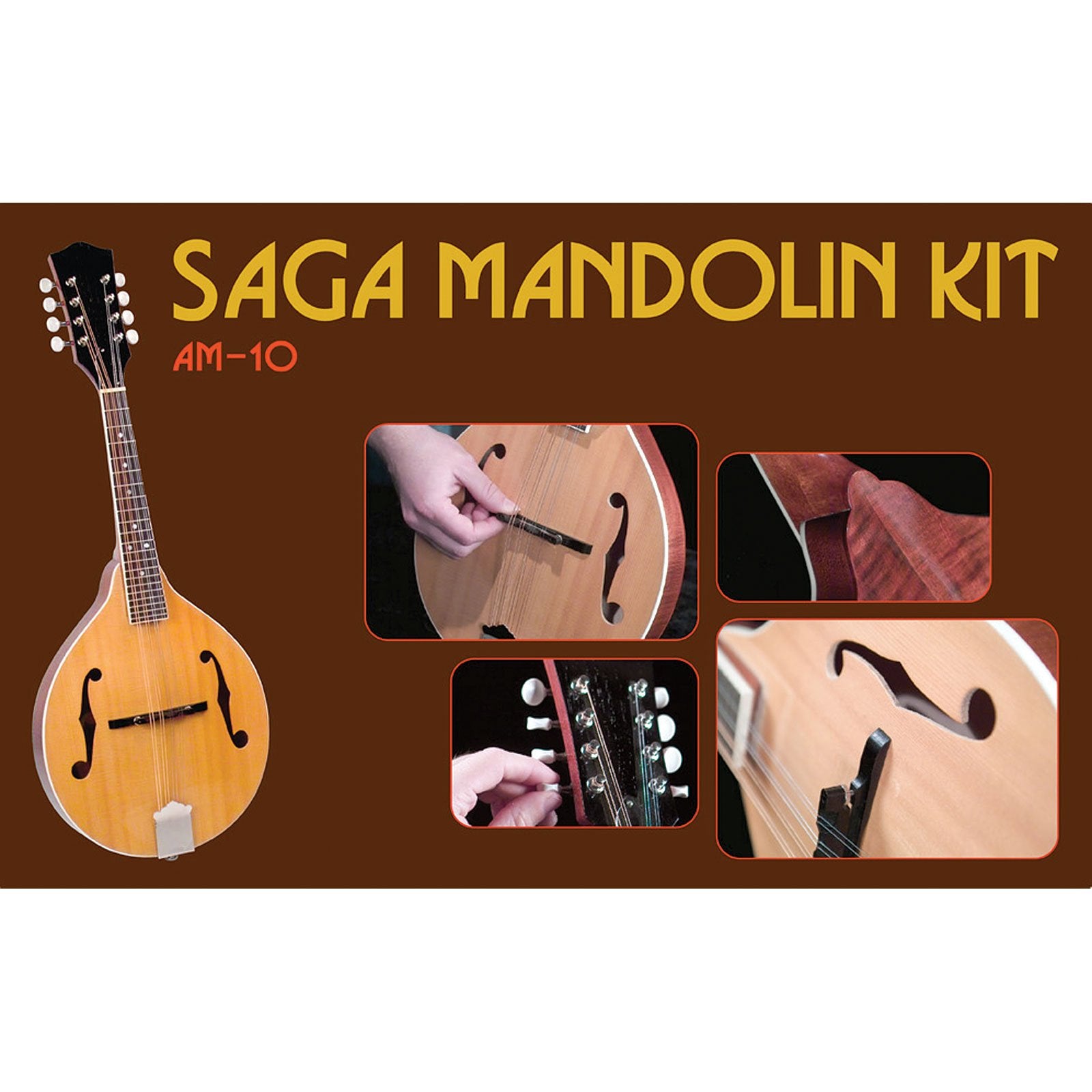 Saga Am 10 A Model Mandolin Kit